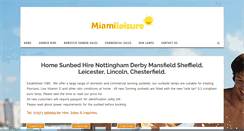 Desktop Screenshot of miami-leisure.co.uk