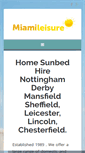 Mobile Screenshot of miami-leisure.co.uk